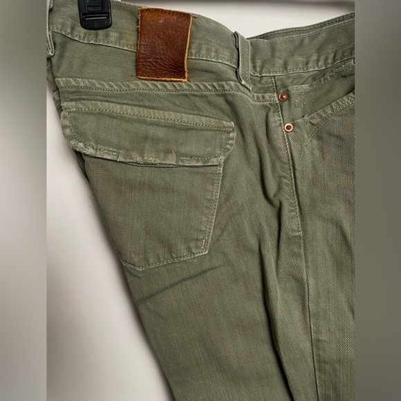 Lucky Brand Dungarees by Gene Montesano Juniper Flare Regular Fit Size 6/28 - Picture 9 of 12